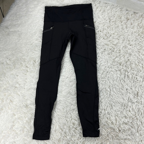 Lululemon Toasty Tech Tight II Black - Picture 1 of 7